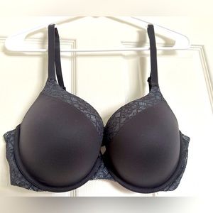 Victoria’s Secret Underwired Dark Grey Bra Size 36D Never Worn